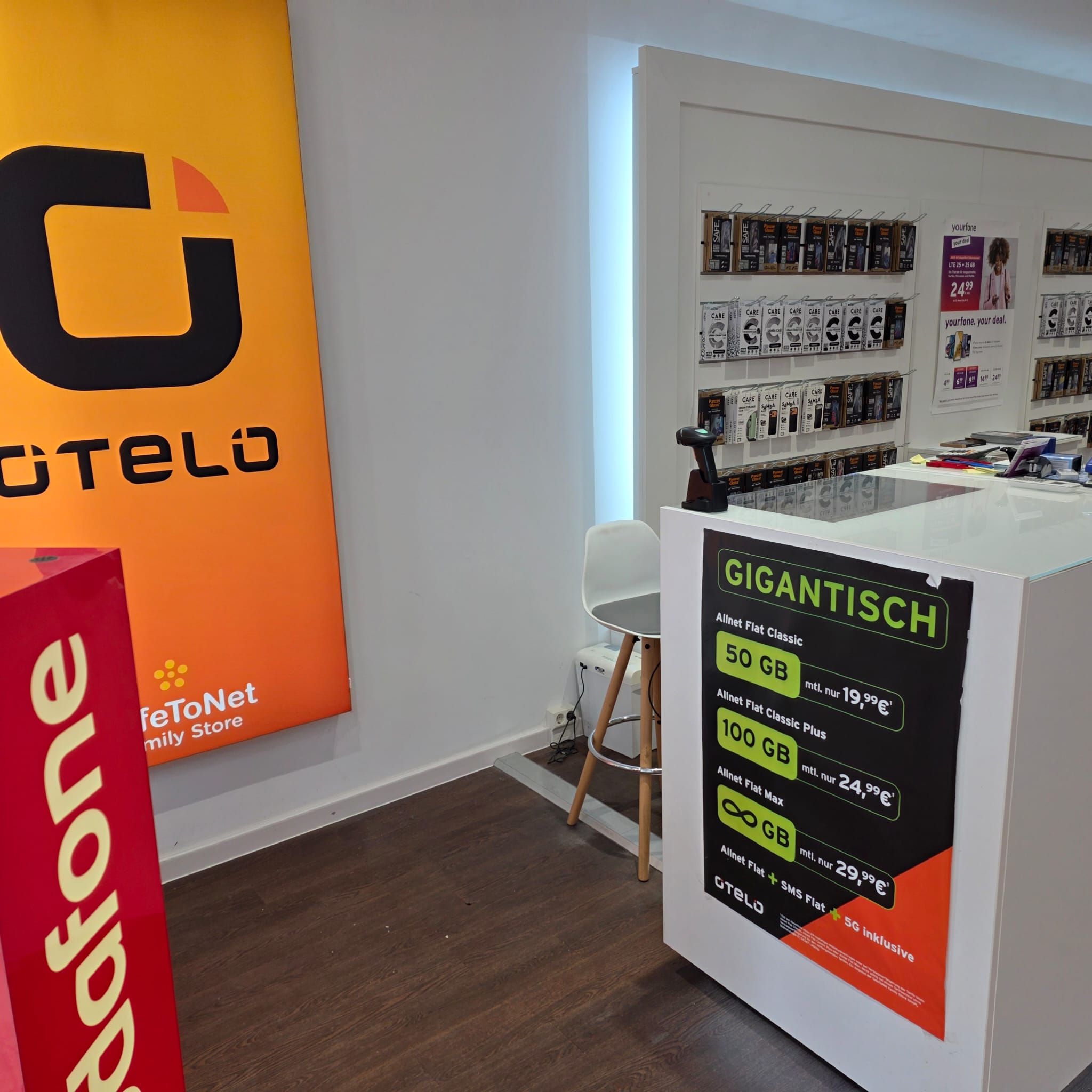 Mobilfunkshop Schweinfurt innen